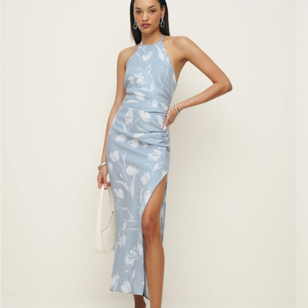 Reformation Sadey linen dress
